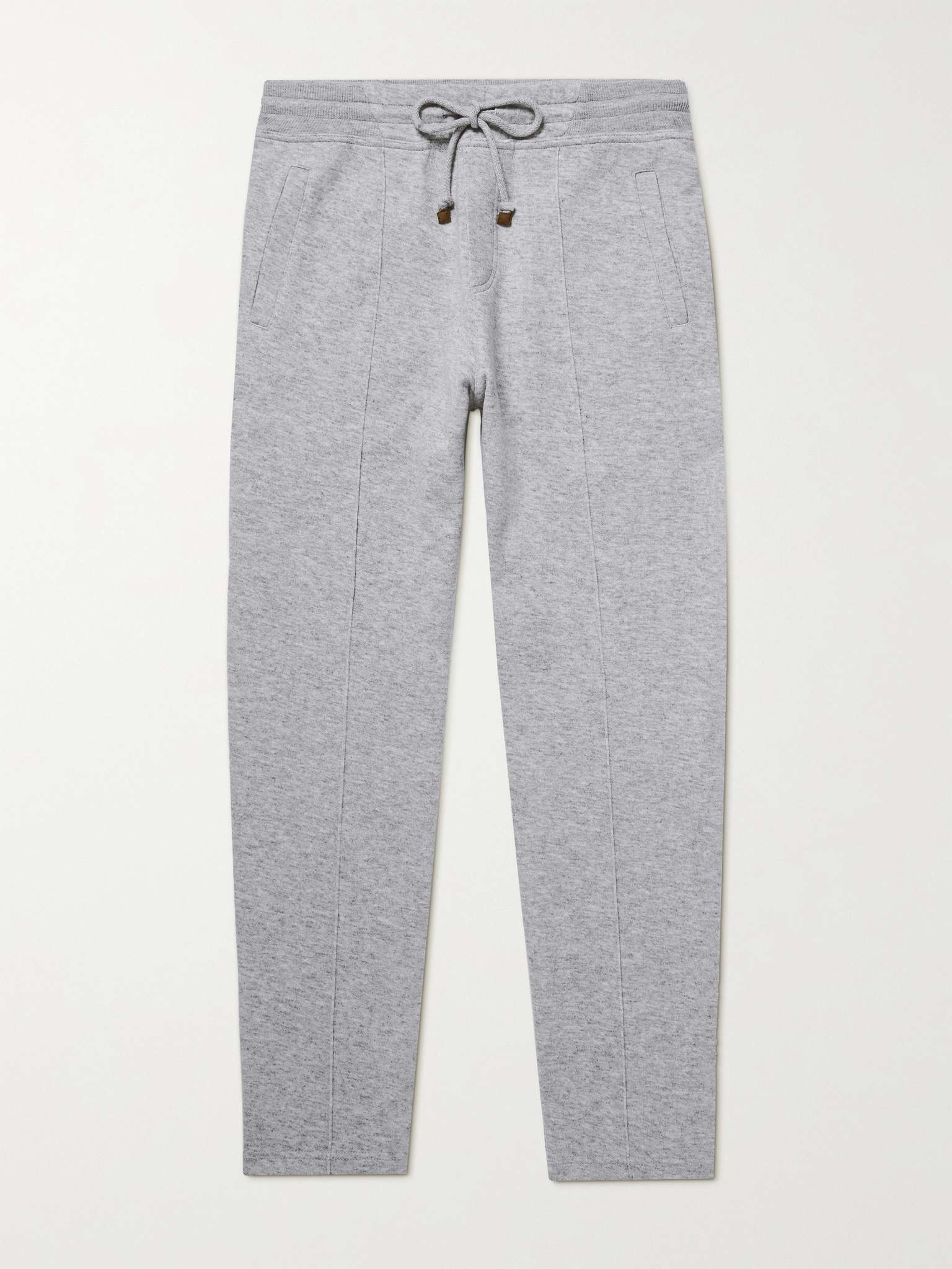 Tapered Cashmere-Blend Sweatpants - 1