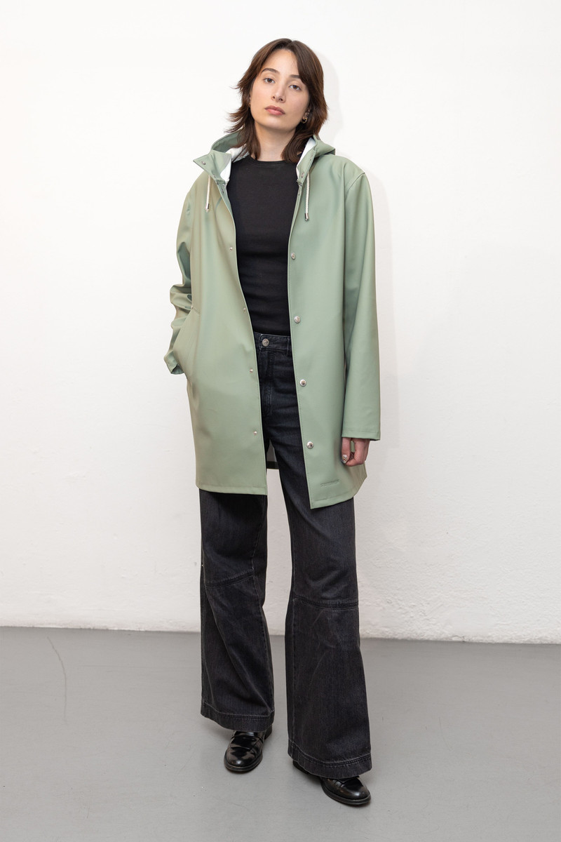 Stockholm Raincoat Khaki Green 1