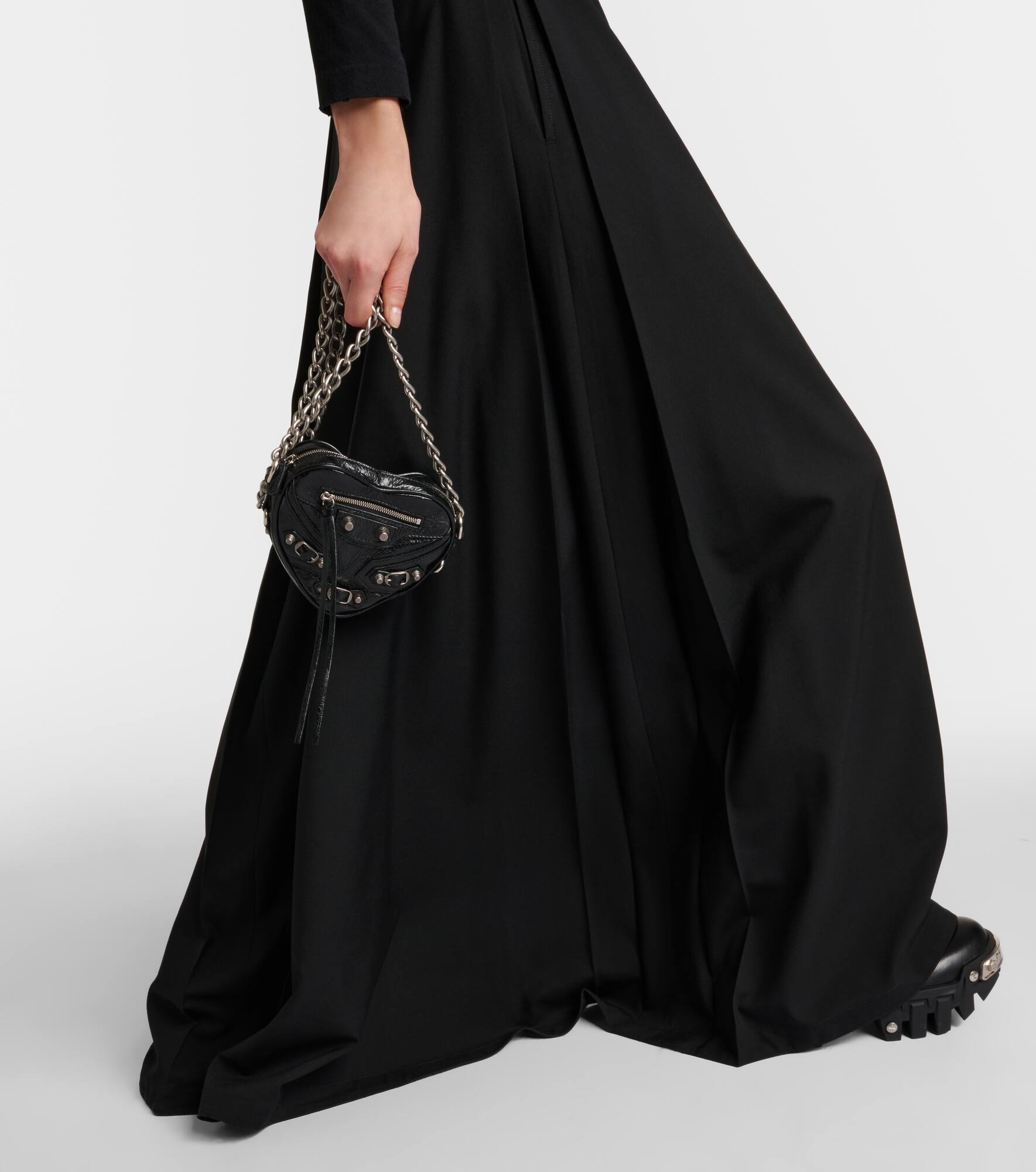 Hybrid wool skirt with pants - 6