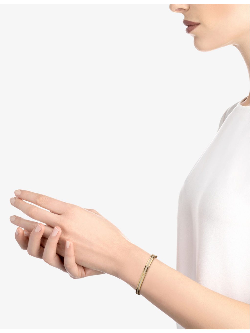 B.Zero1 18ct yellow-gold and 0.87ct diamond bangle bracelet - 2