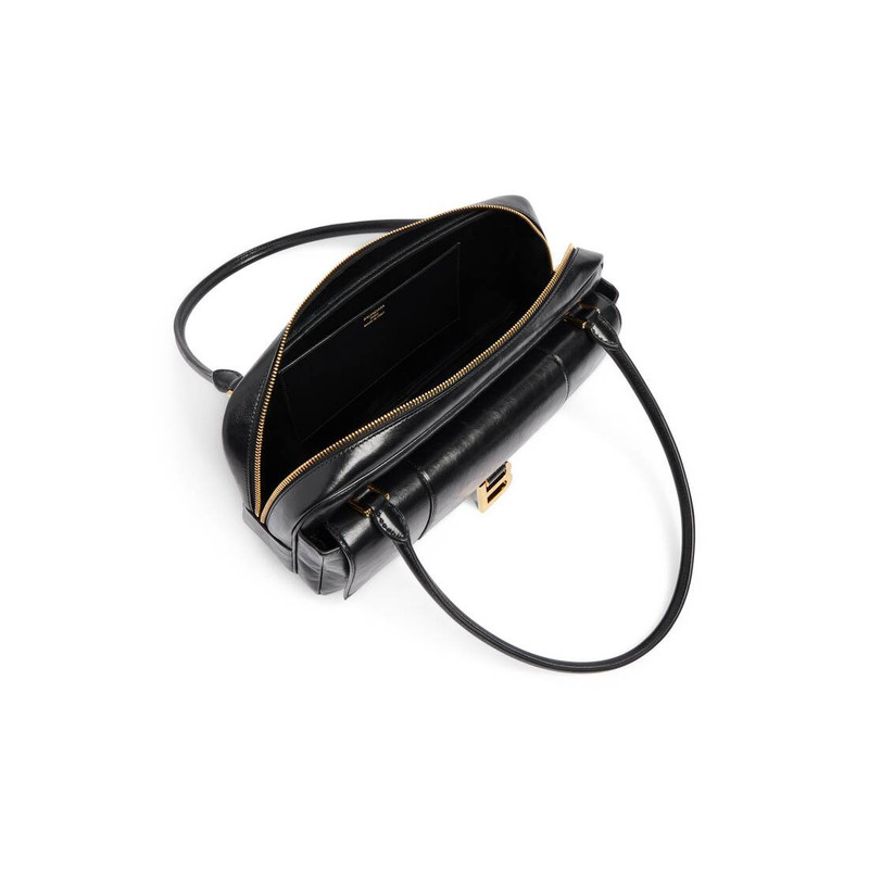 Women's Hourglass Flat Bowling Bag in Black 4