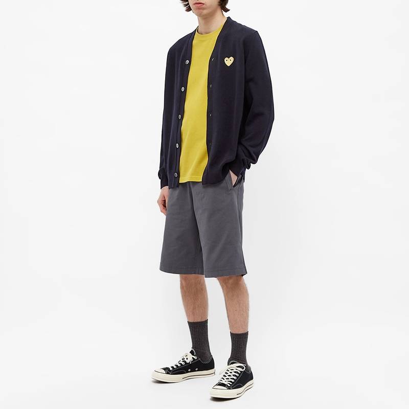 Comme des Garçons PLAY Comme des Garcons Play Gold Heart Cardigan outlook