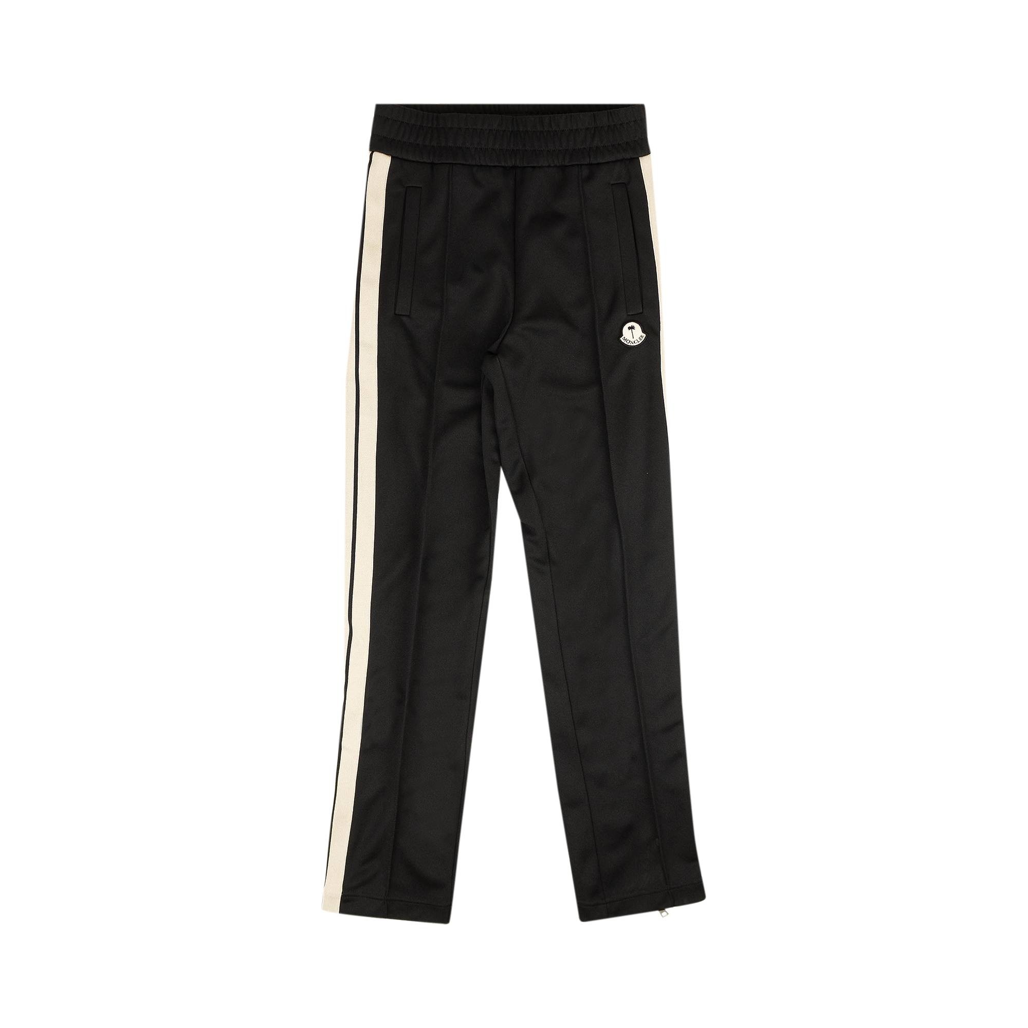 Moncler Logo Patch Track Pants 'Black' - 1
