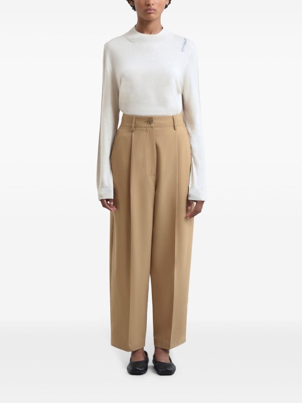 pleated trousers - 3