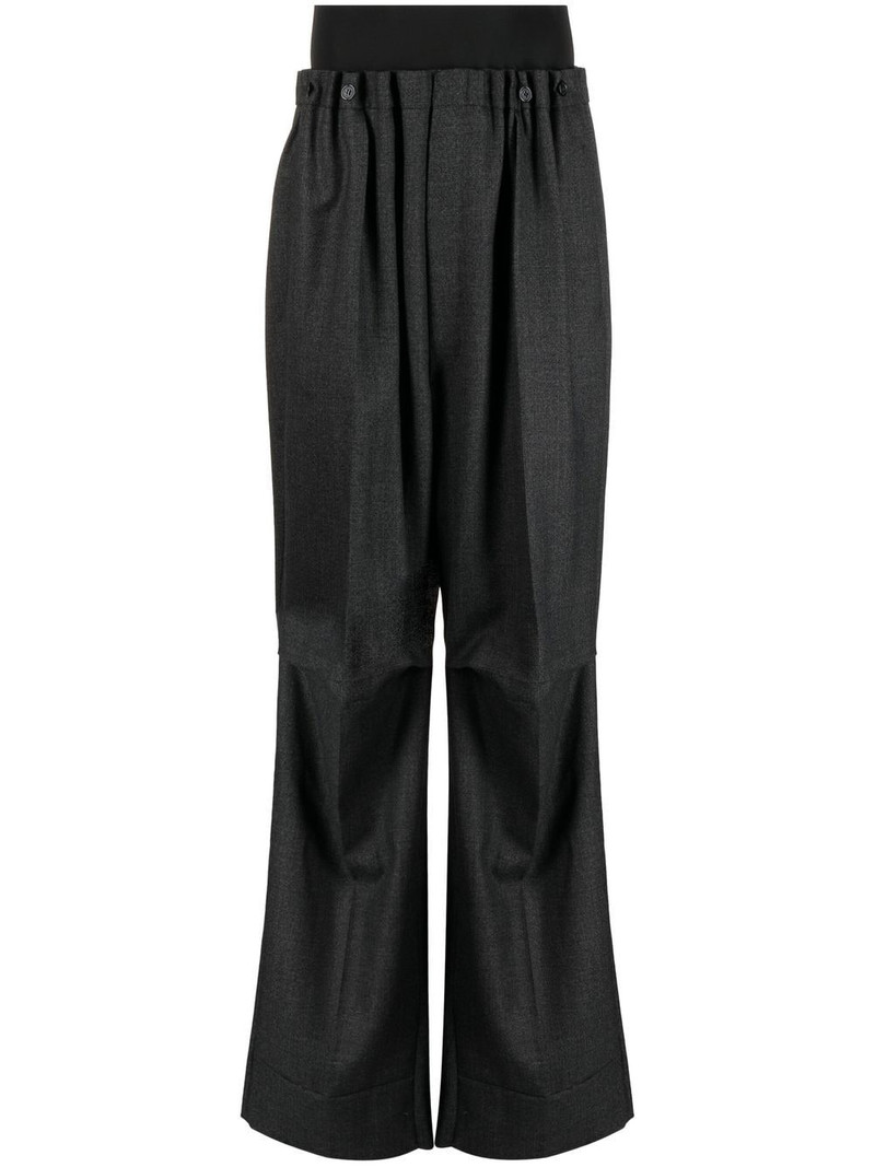 high-waisted wide-leg wool trousers 1