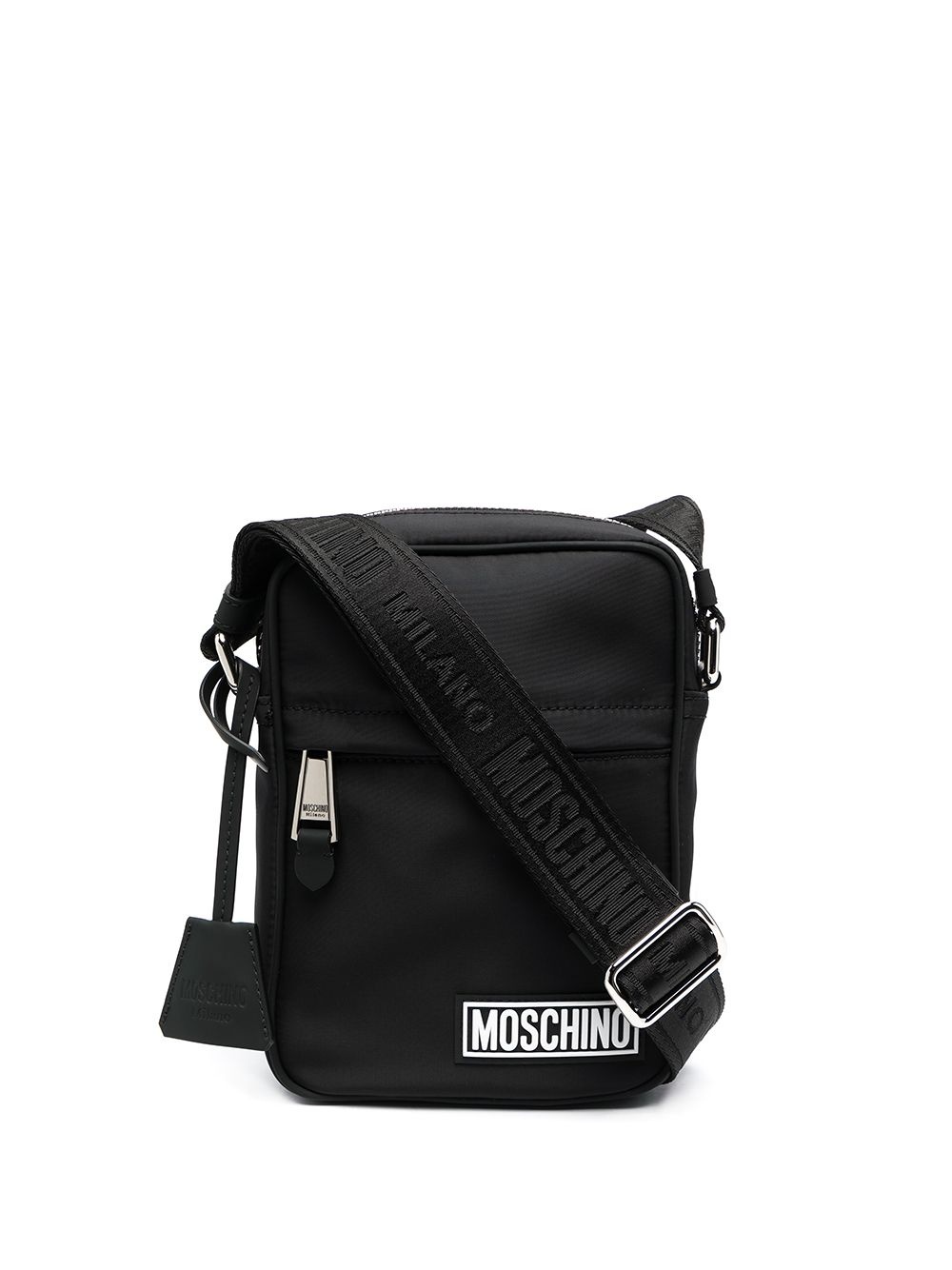 small logo messenger bag - 1