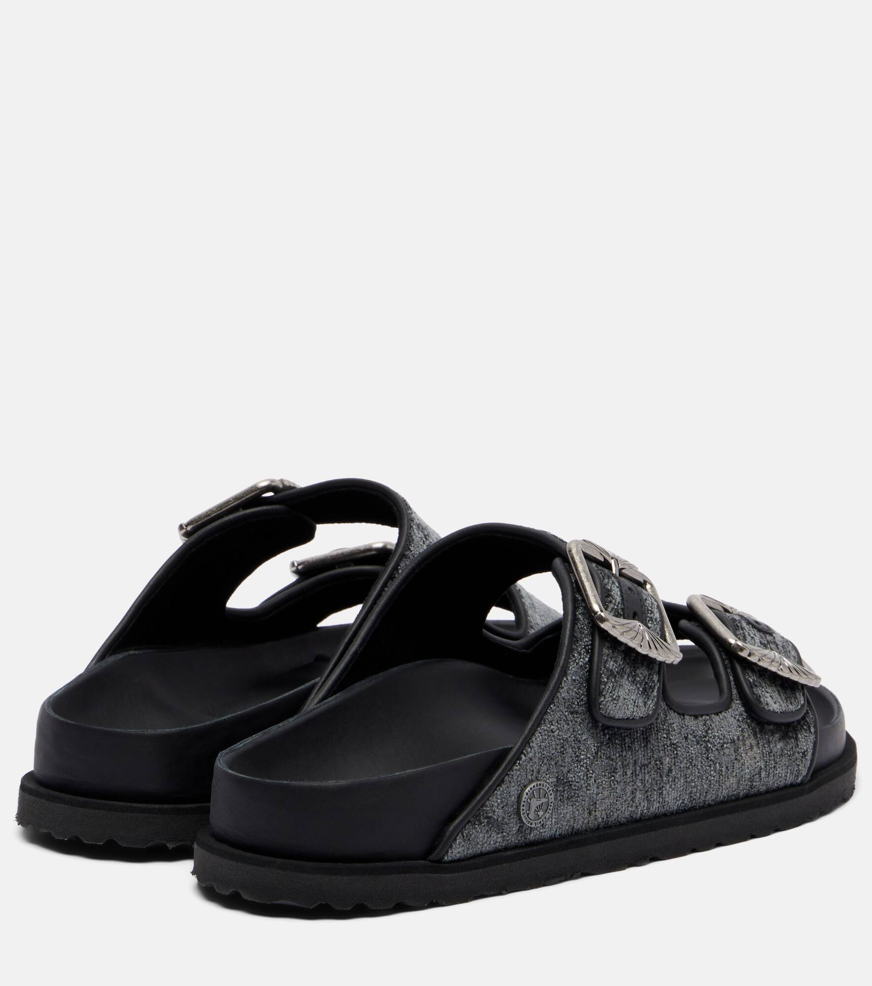 Arizona velvet sandals - 2