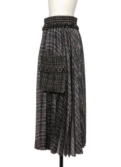 sacai Tweed Skirt outlook