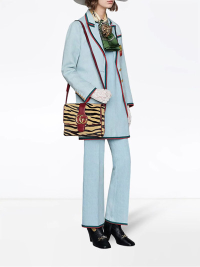 GUCCI Arli tiger print shoulder bag outlook