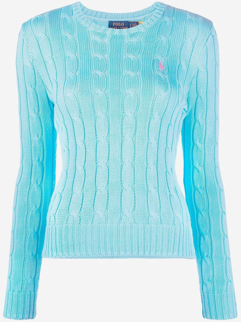 Polo Pony cable-knit jumper 1