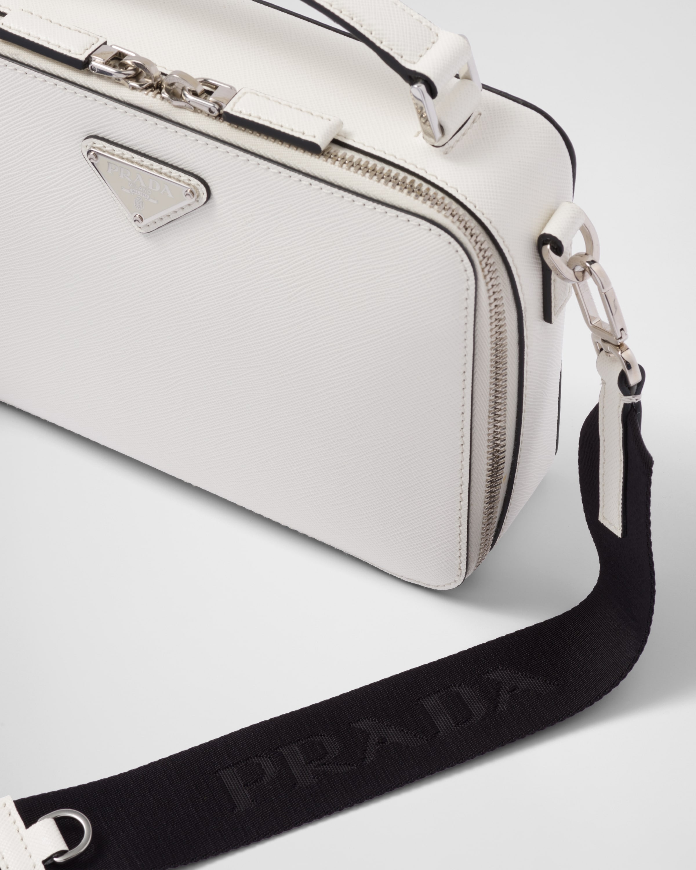 Medium Prada Brique Saffiano leather bag - 7