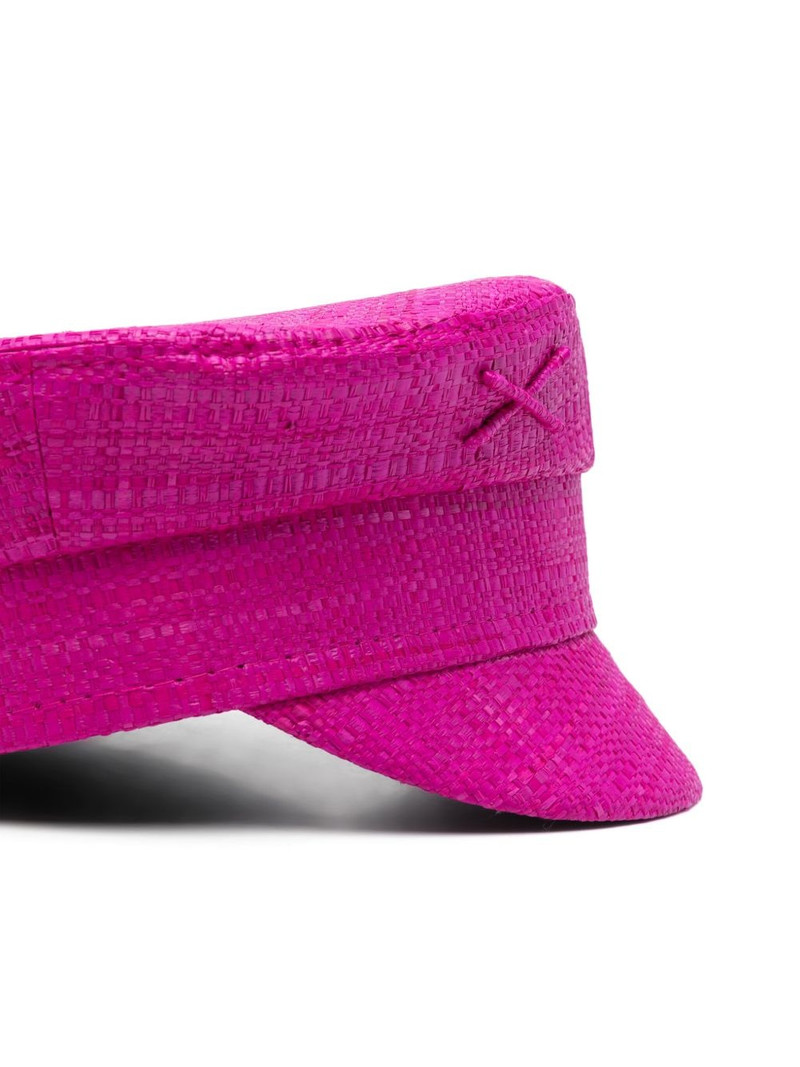 RUSLAN BAGINSKIY logo-appliqué bakerboy hat outlook