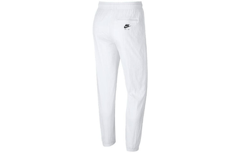 Jordan Air Jordan Legacy AJ 6 Logo Label Bundle Feet Sports Pants 'White' BV5402-100 outlook