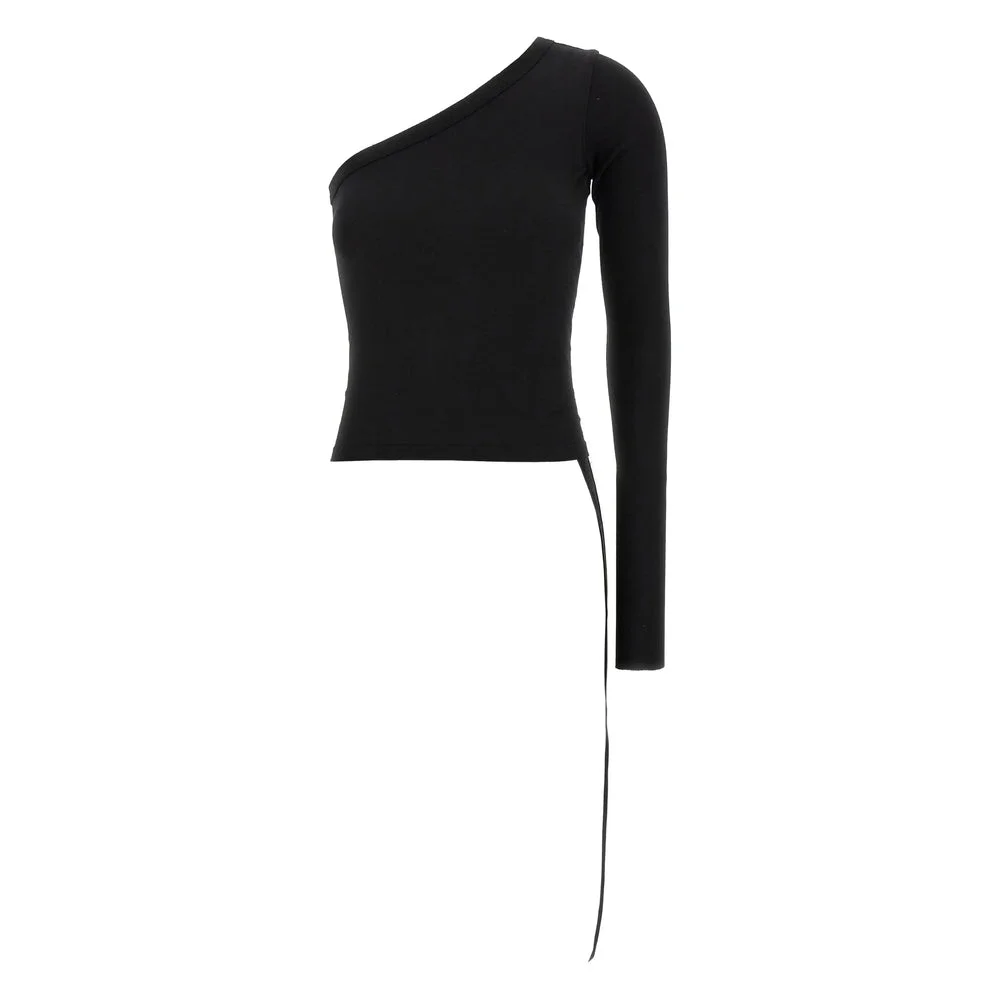 Rick Owens Drkshdw Black Tops - T-Shirts & Jerseys Women - 1
