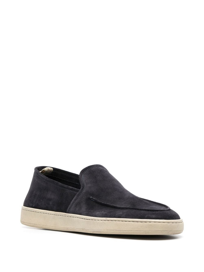 OFFICINE CREATIVE Herbie suede loafers outlook