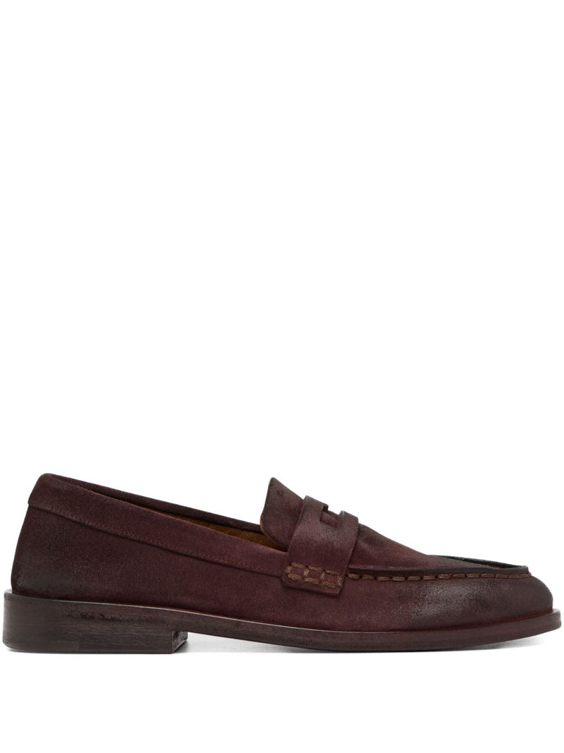 penny suede loafers 1