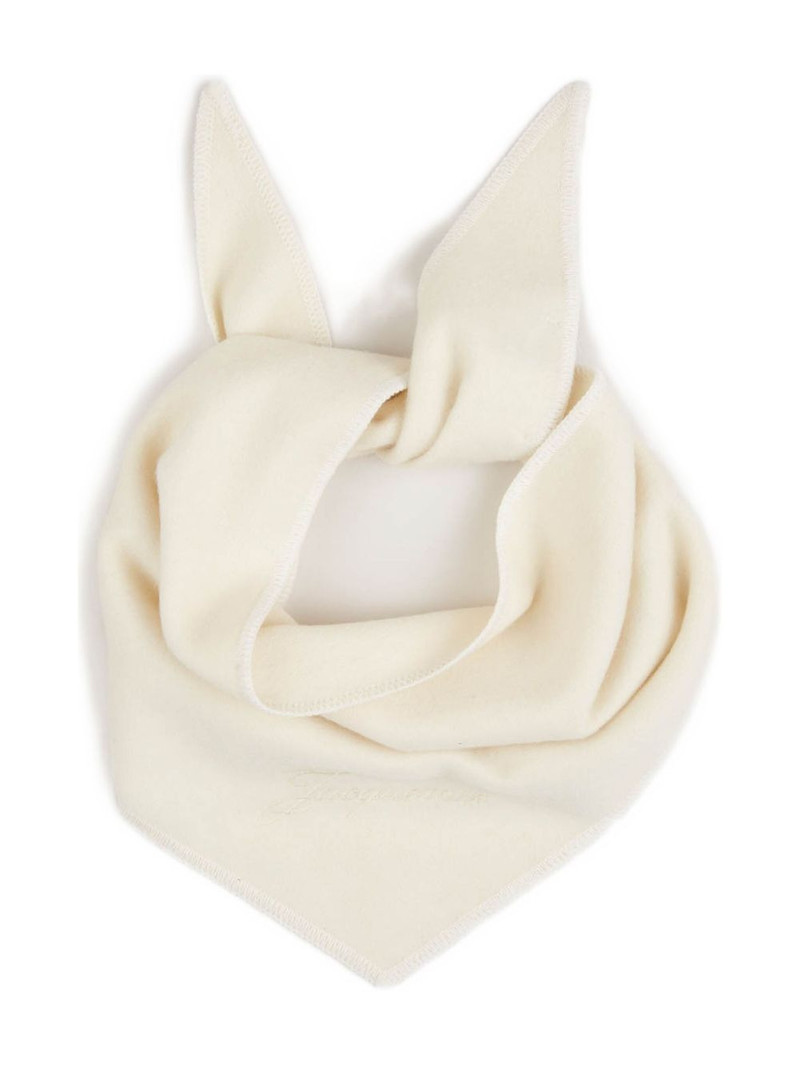 JACQUEMUS triangular shape scarf outlook