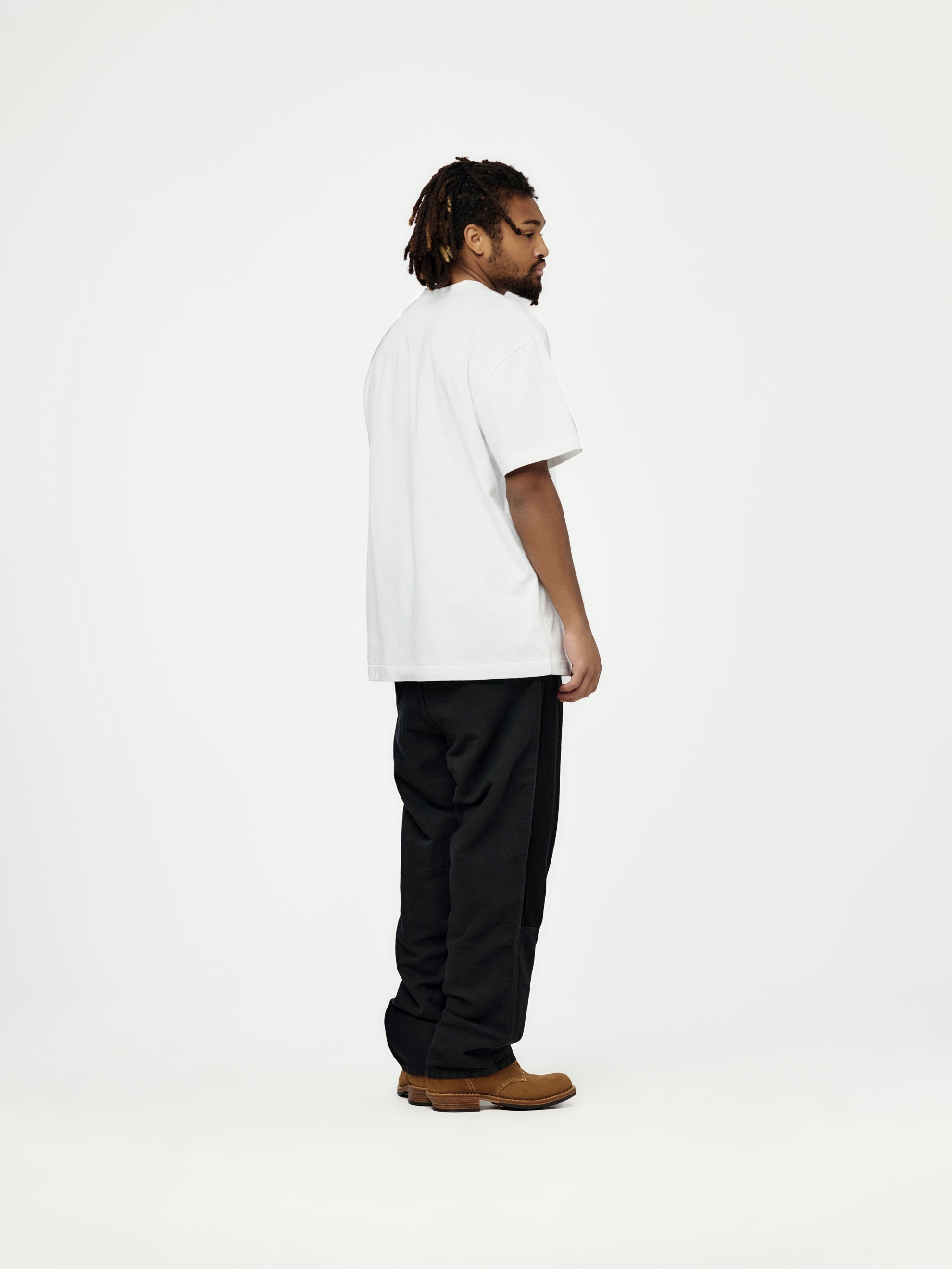 MEN'S T-SHIRT (WHITE) - 5