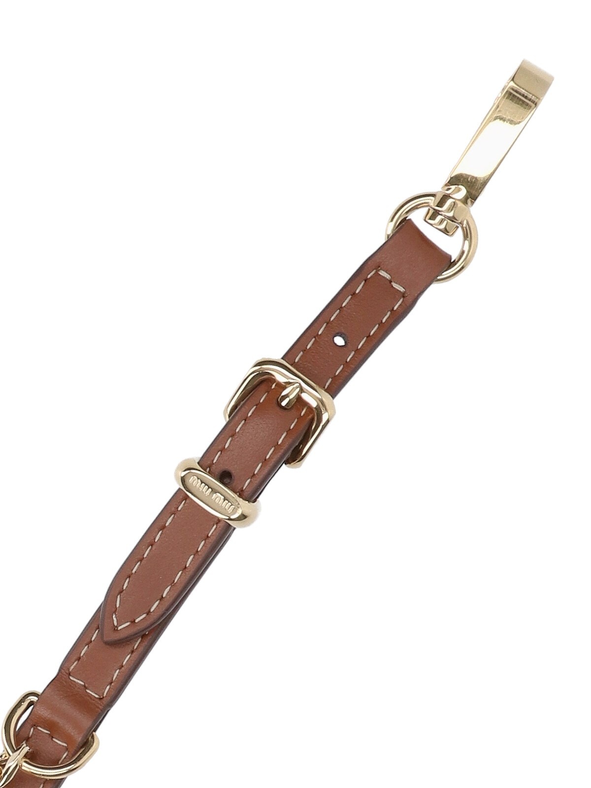 LEATHER AND ROPE KEYRING - 3