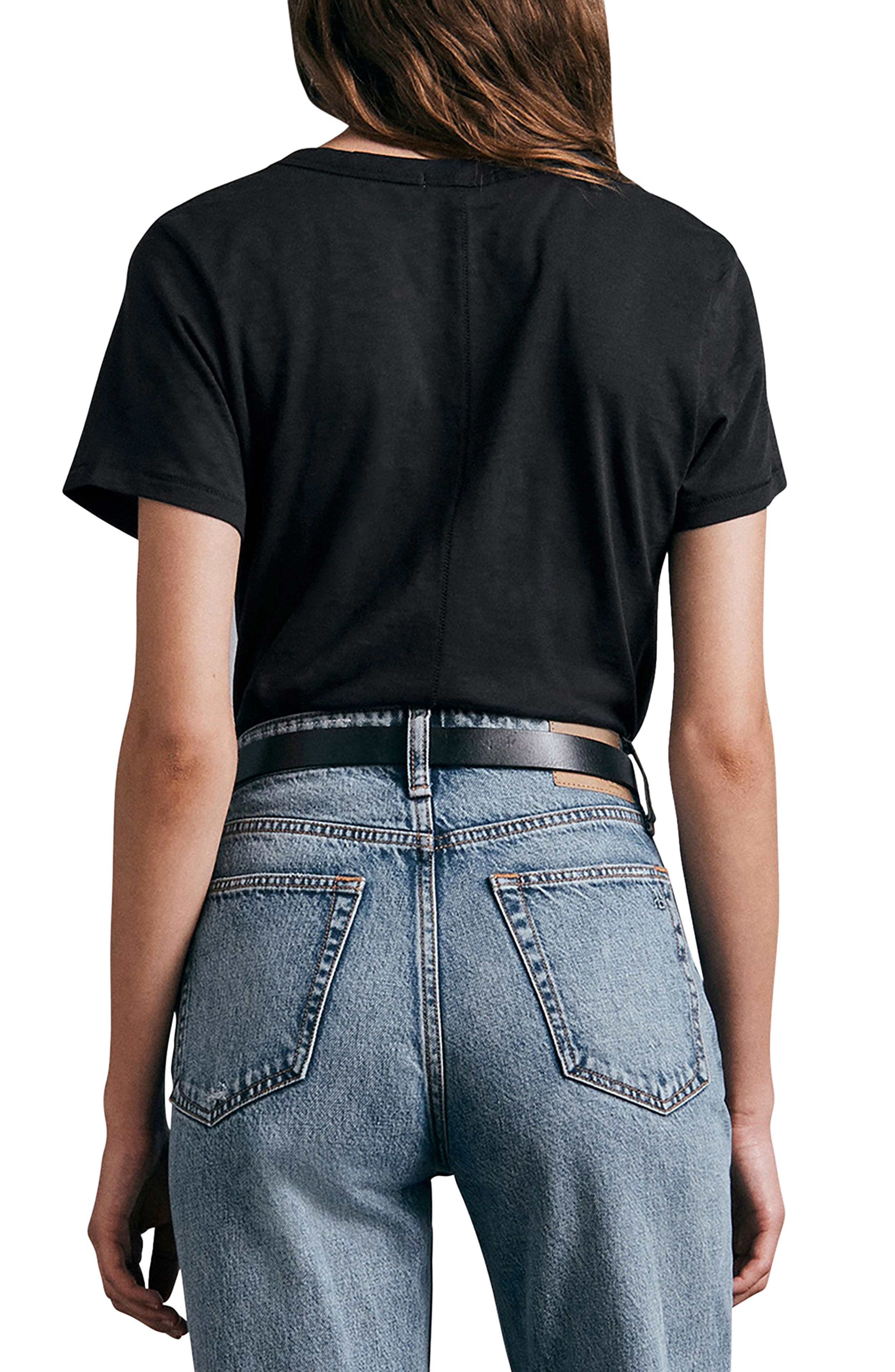 The Vee Slub Cotton T-Shirt - 2