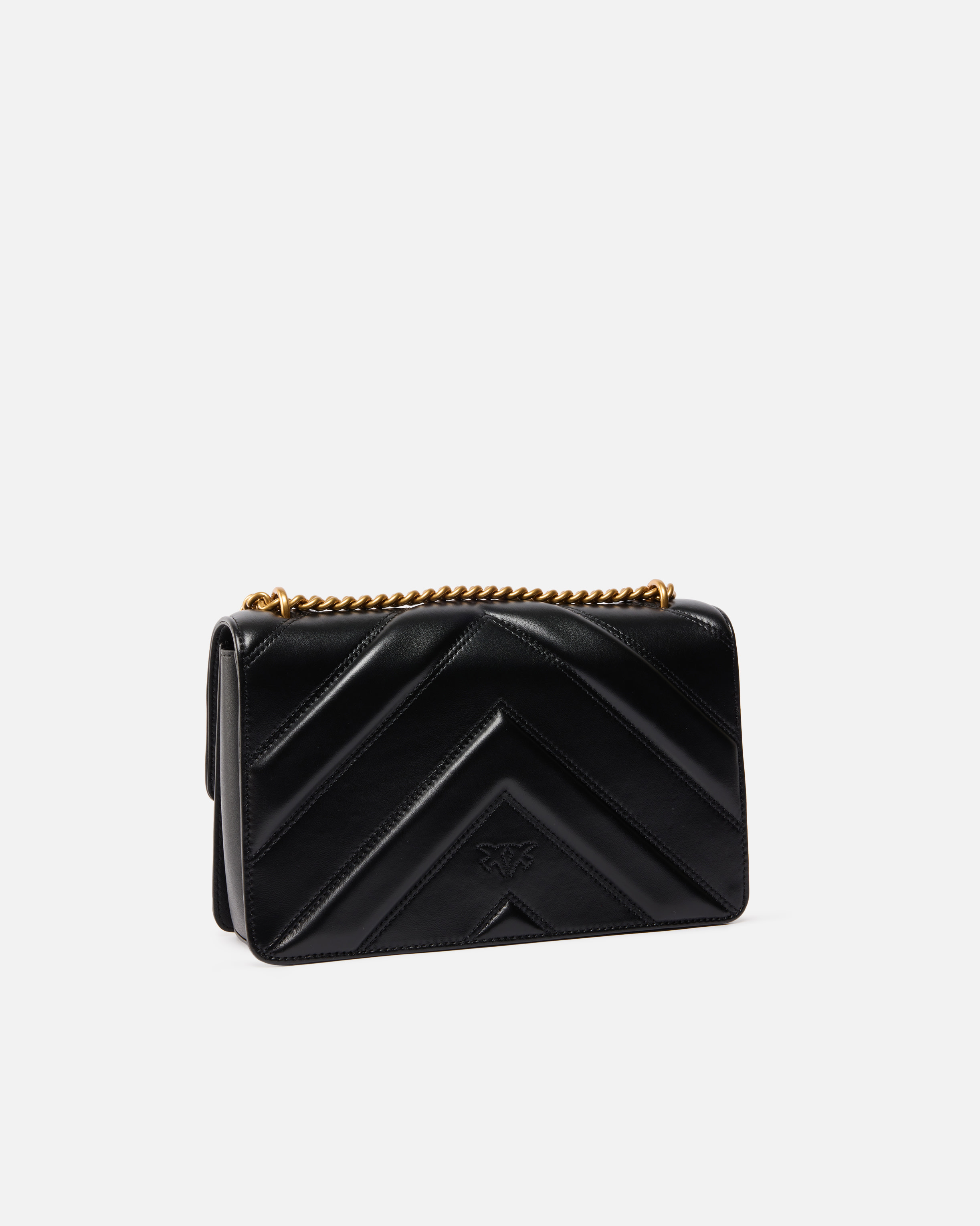 LOVE BAG ONE LIGHT MEDIUM HANDBAG IN CHEVRON NAPPA LEATHER - 2