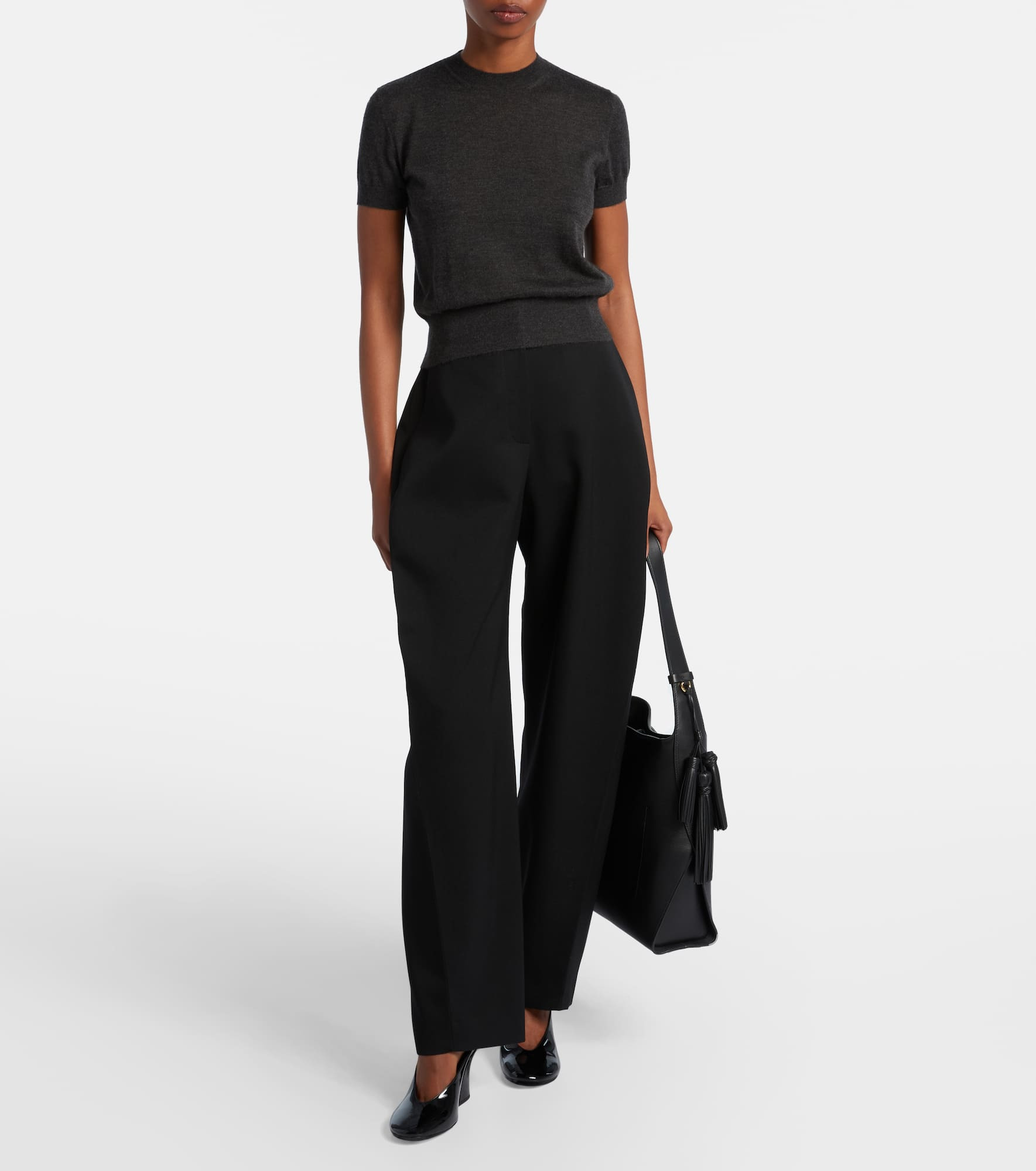 Knitted cashmere top - 2