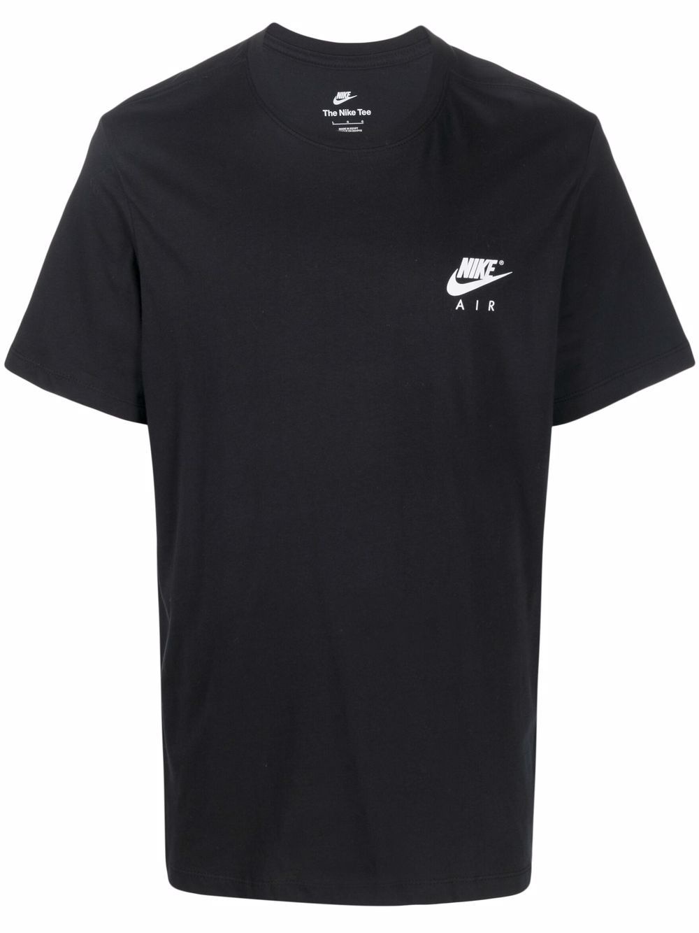 swoosh-logo print T-shirt - 1