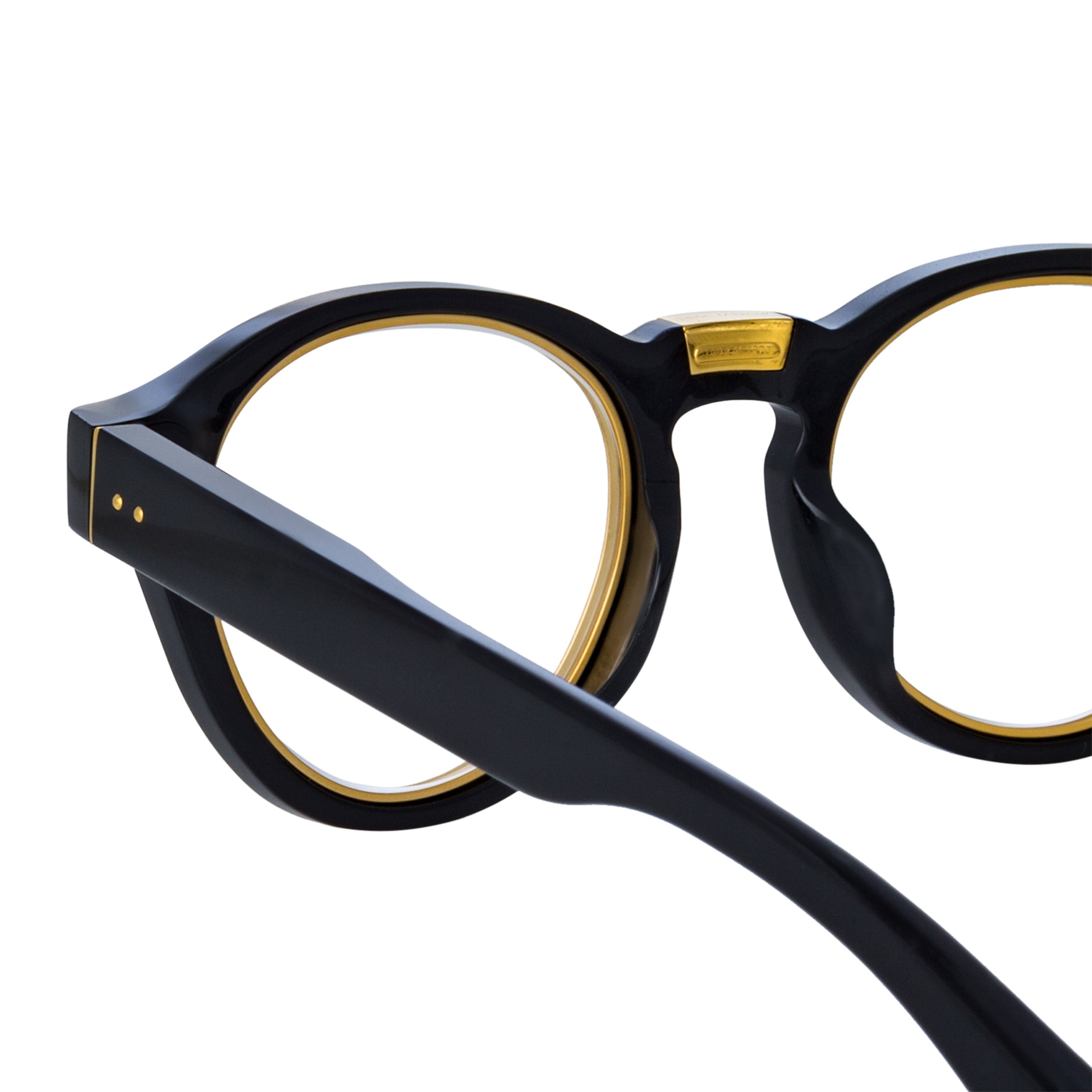 MORRIS OVAL OPTICAL FRAME IN BLACK - 4