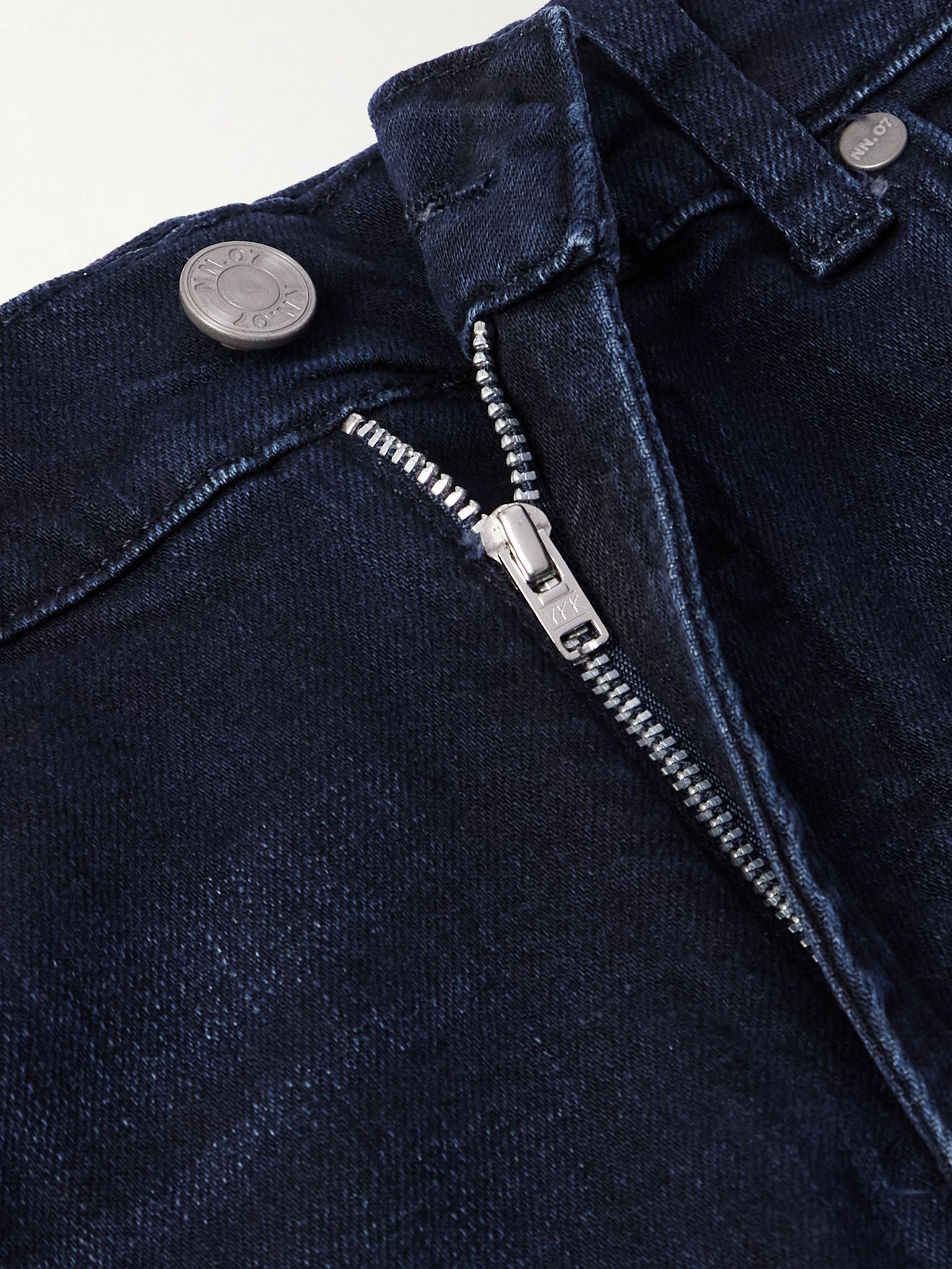 Tony 1869 Slim-Fit Straight-Leg Organic Jeans Blue - 6