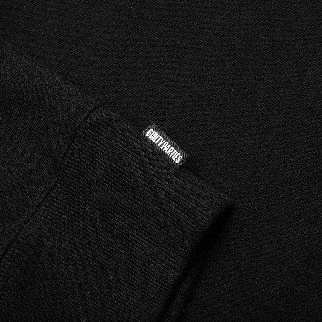 HEAVY WEIGHT CREWNECK TYPE-2 SWEATSHIRT - BLACK - 4