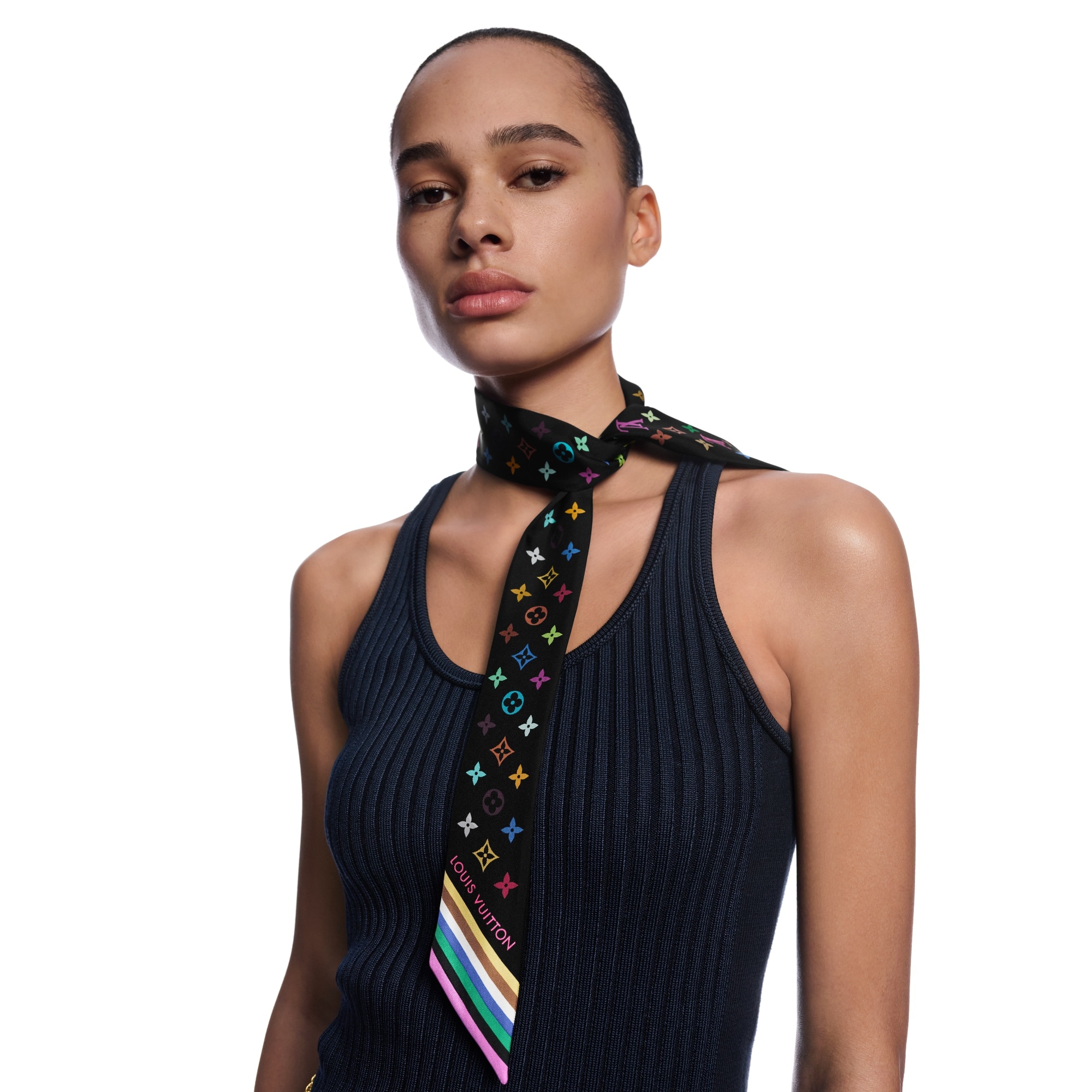 LV x TM Monogram Multicolor BB Bandeau - 4
