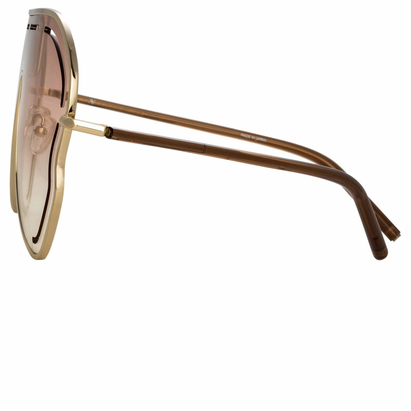 Kika Gardenia Sunglasses in Taupe 6