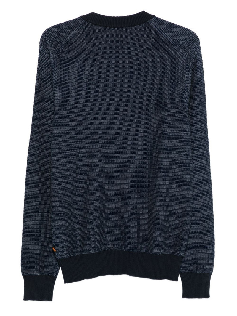 BOSS crew-neck sweater outlook