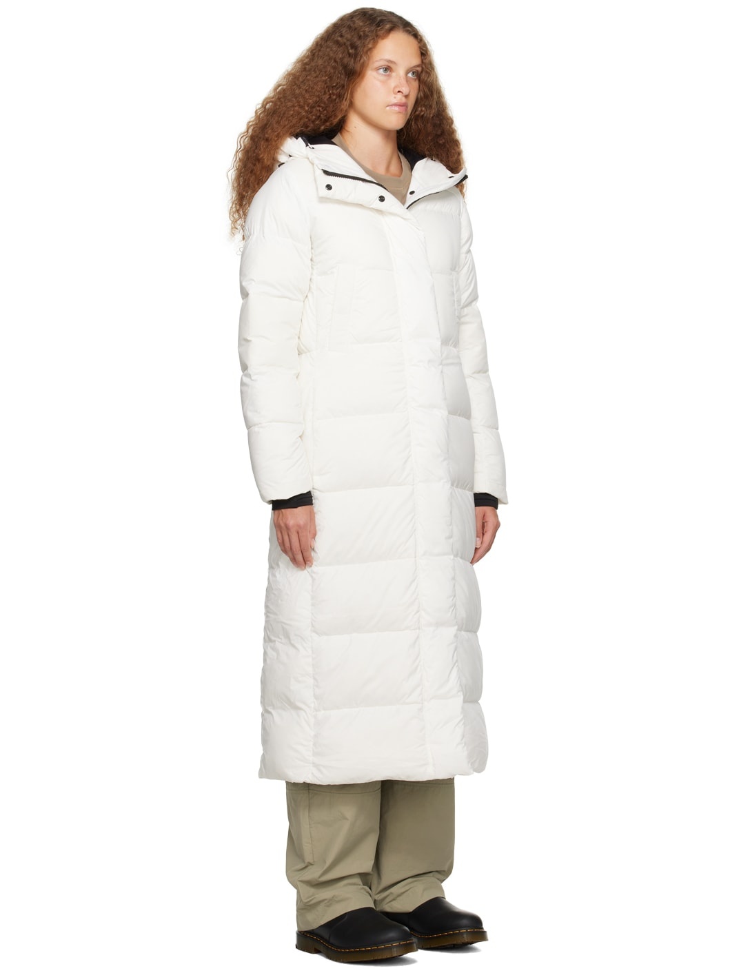 White Alliston Down Jacket - 2