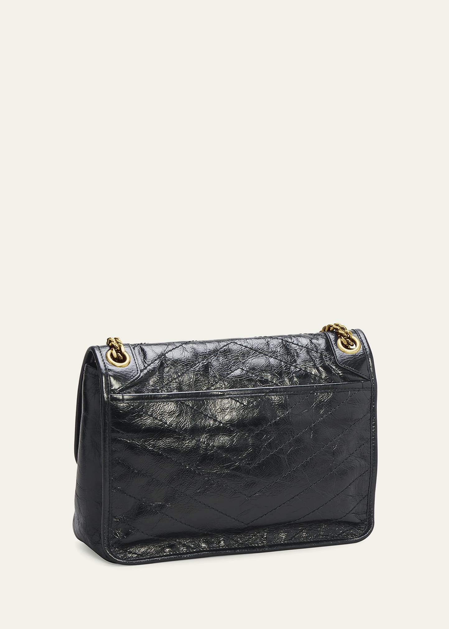 Niki Medium YSL Calfskin Shoulder Bag - 3