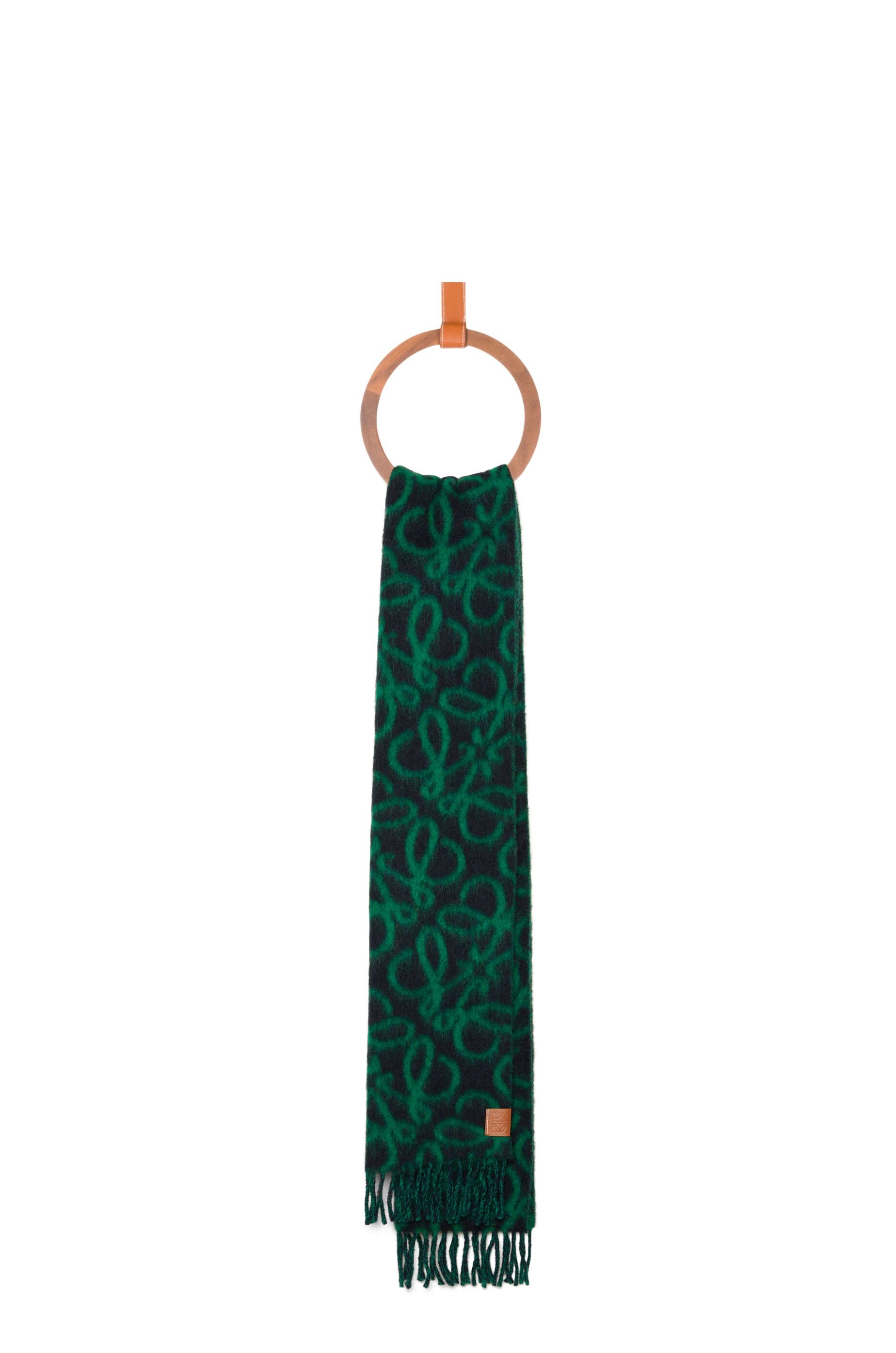 Anagram scarf in alpaca and wool - 4