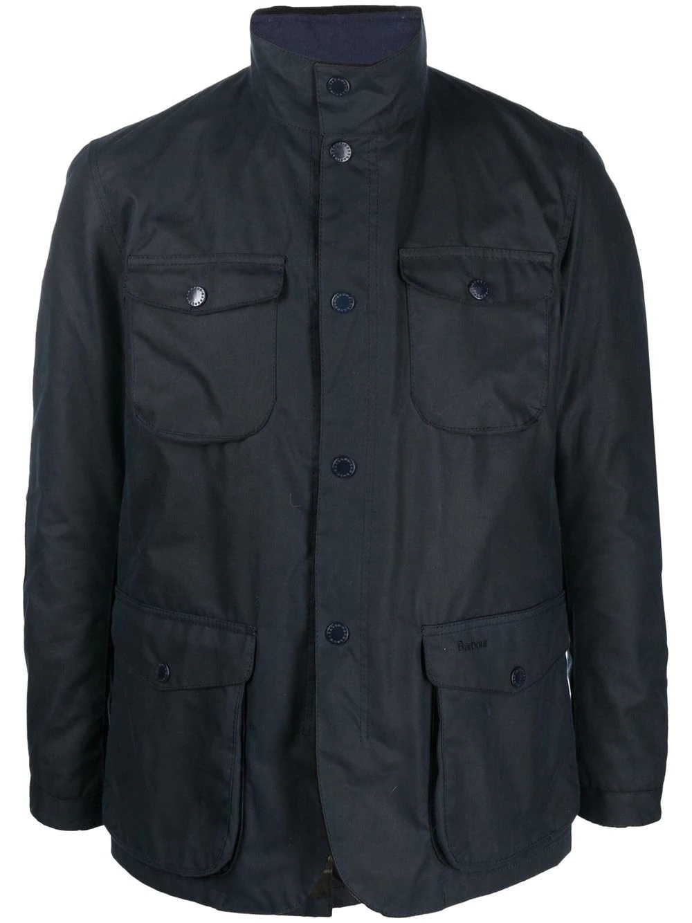 single-breasted fitted jacket - 1