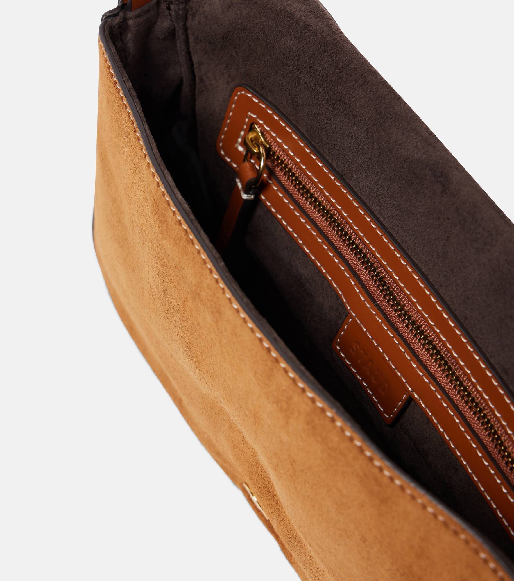 Harlow suede shoulder bag - 3