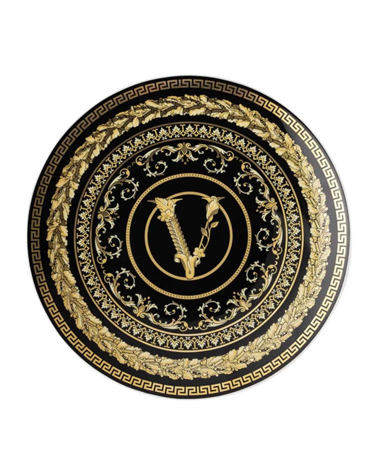 Virtus Gala Black Bread & Butter Plate - 1