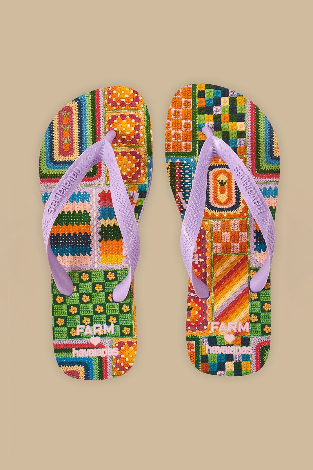 Mixed Crochet Havaianas Sandals - 2