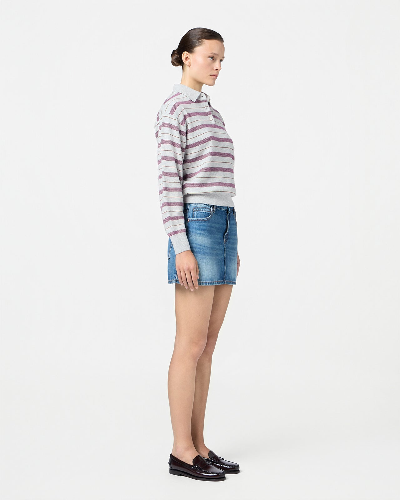 Collegiate Stripe Polo - 3