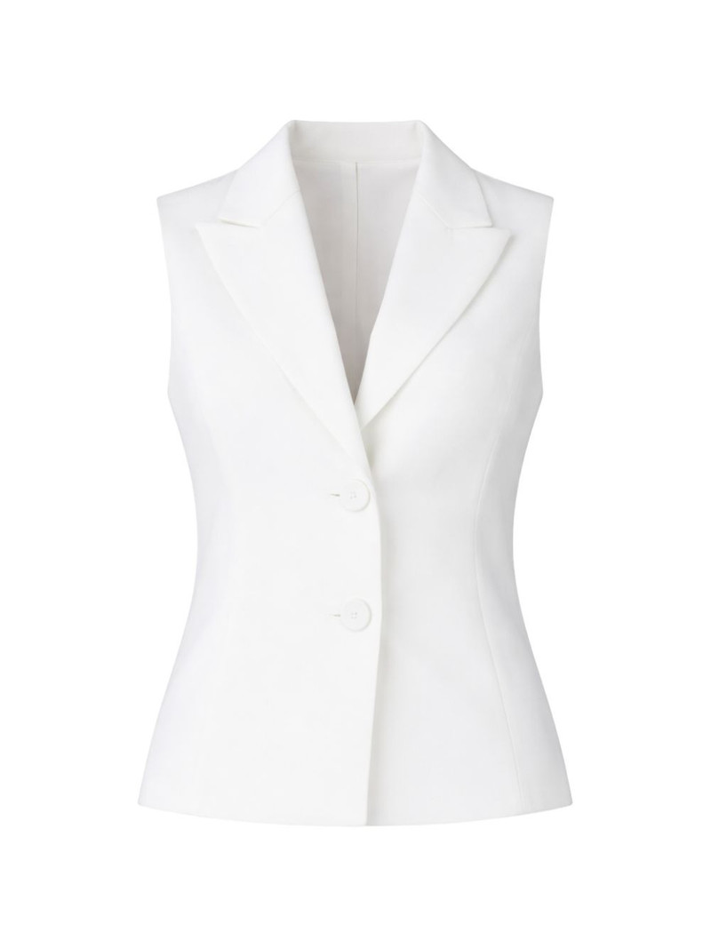 halterneck sleeveless waistcoat 1