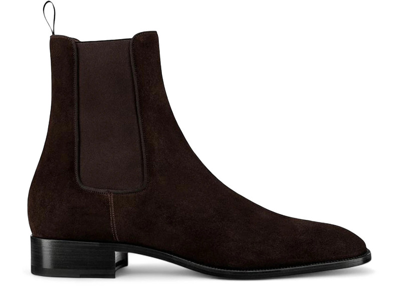 Christian Louboutin Samson Chelsea Boot Brown 1
