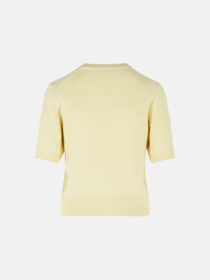 Burberry 'SKYLAR EKD' 'CERAMIC WHITE' WOOL AND CASHMERE SWEATER outlook