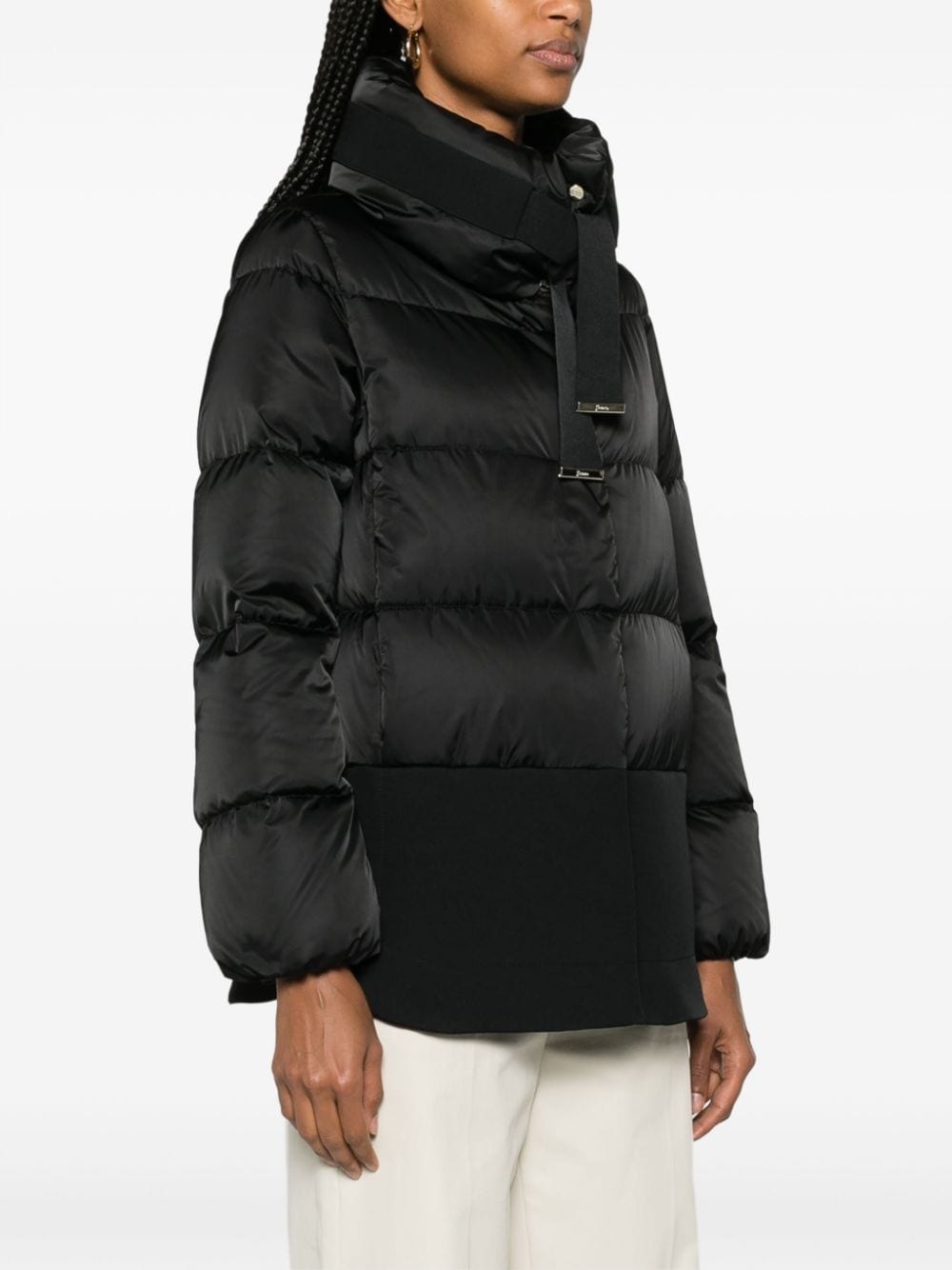 funnel-neck puffer jacket - 3