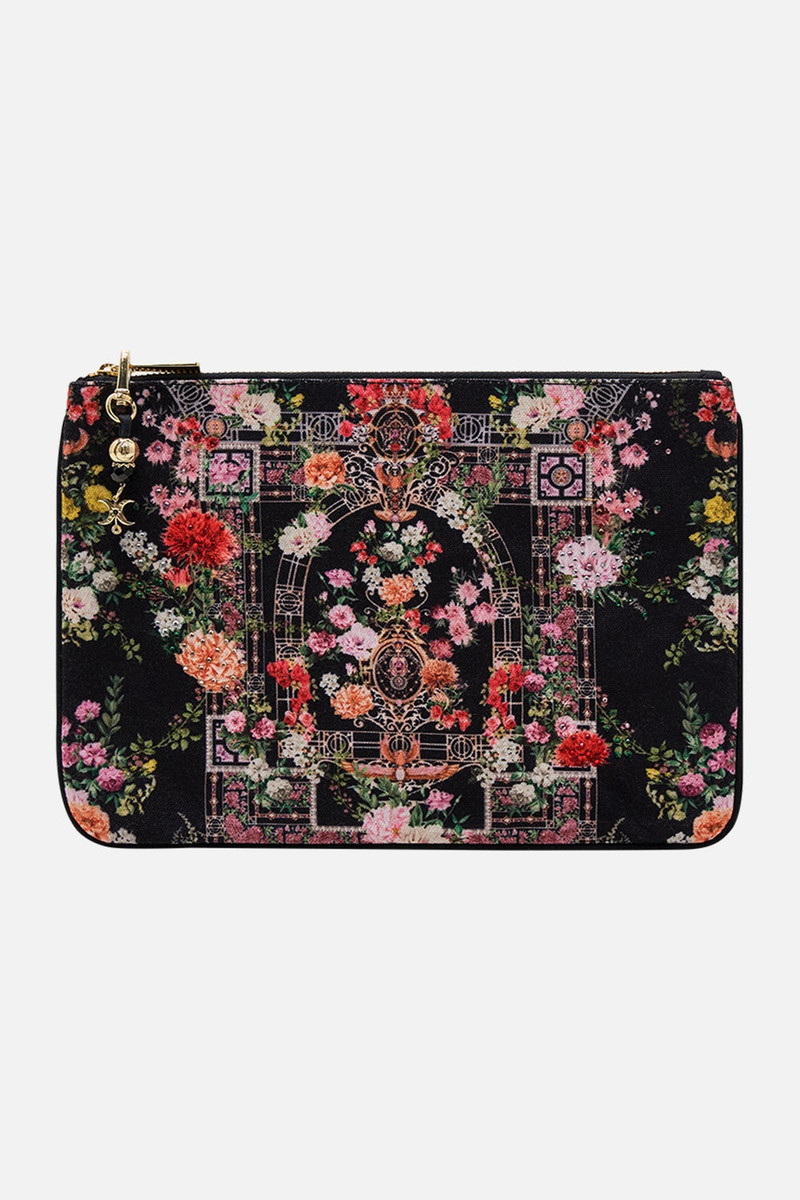 SMALL CANVAS CLUTCH 1