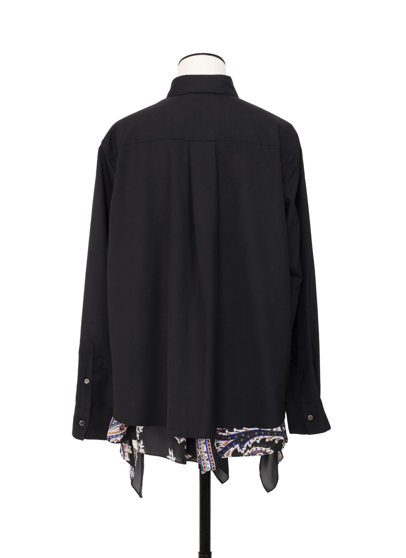 Suiting x Paisley Print Shirt 3