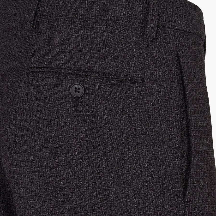 Black wool pants - 3