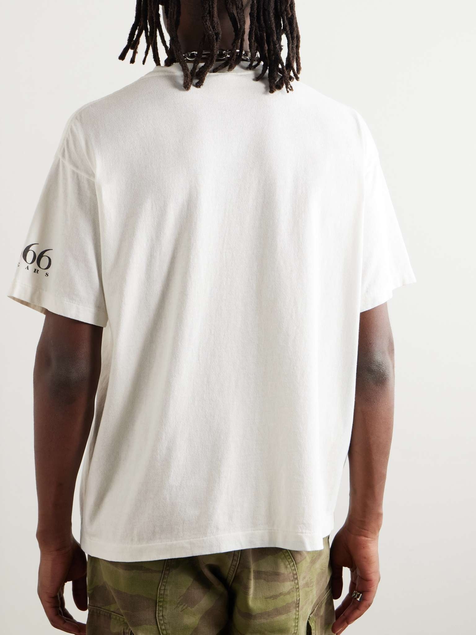 Rainbow Logo-Print Cotton-Jersey T-Shirt - 4