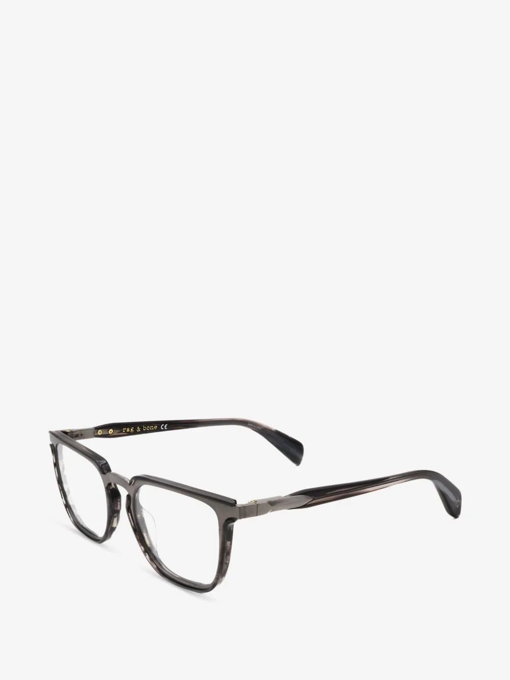 square-frame glasses - 1